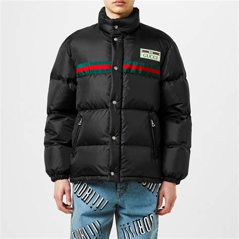 gucci puffer jacket mens|men's gucci overcoat.